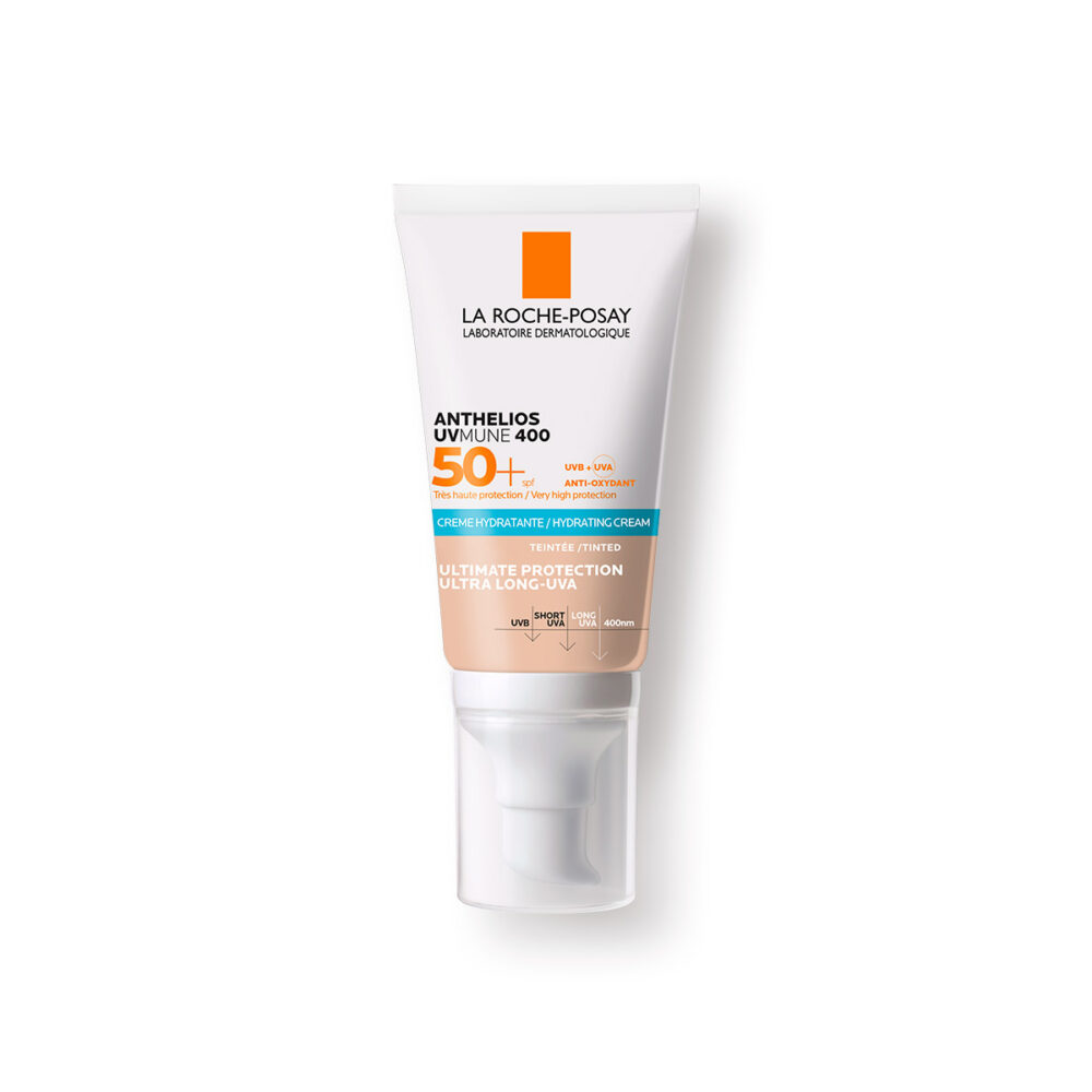 Anthelios UVMune 400 Crema Hidratante SPF 50+ Con Color