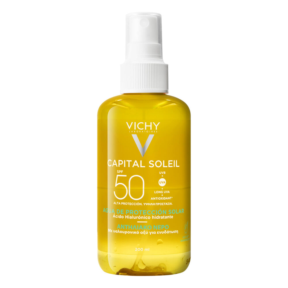 Capital Soleil Solar Protective Water Con acido Hialurónico SPF