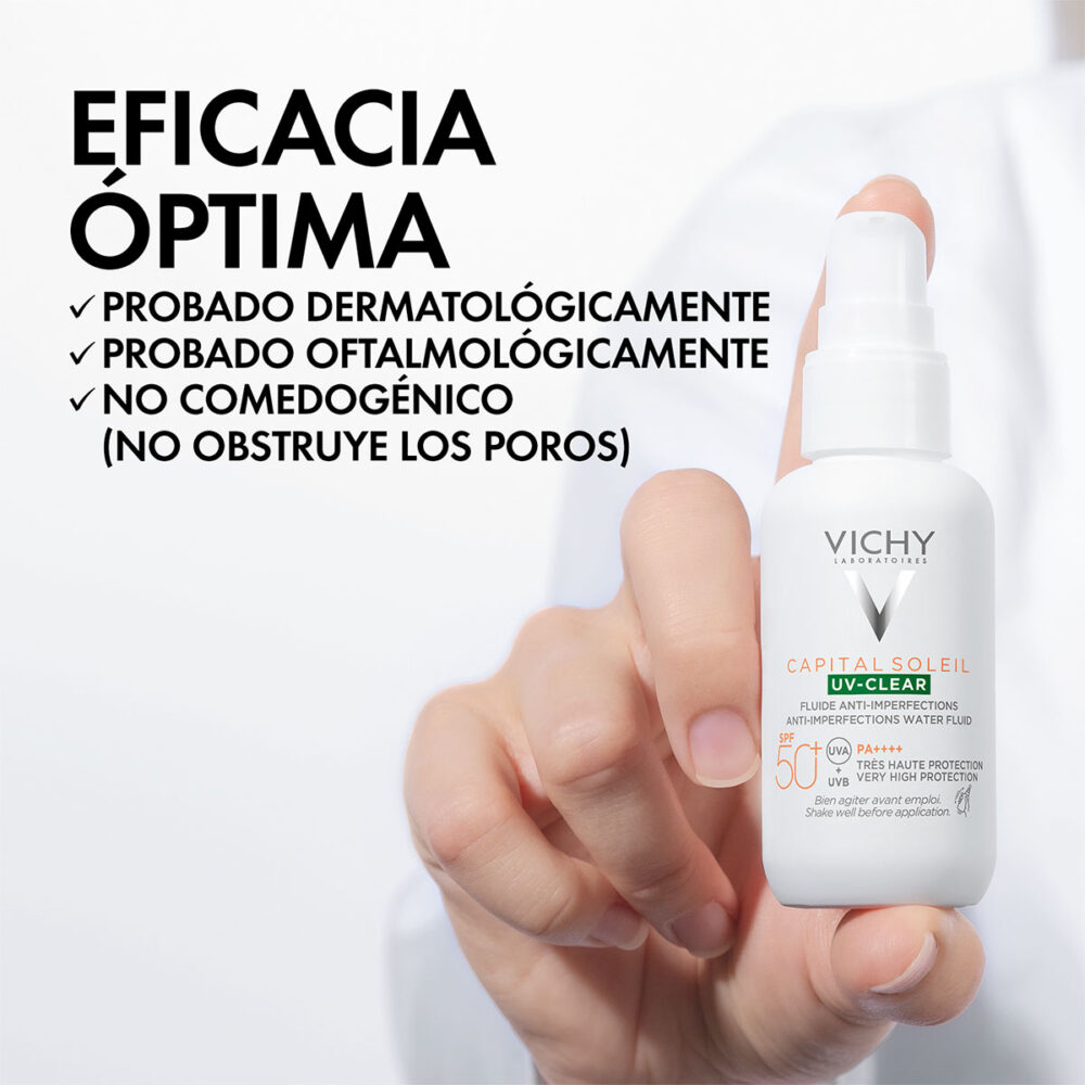 Capital Soleil UV Clear Fluído Anti Imperfecciones SPF 50 PA+++