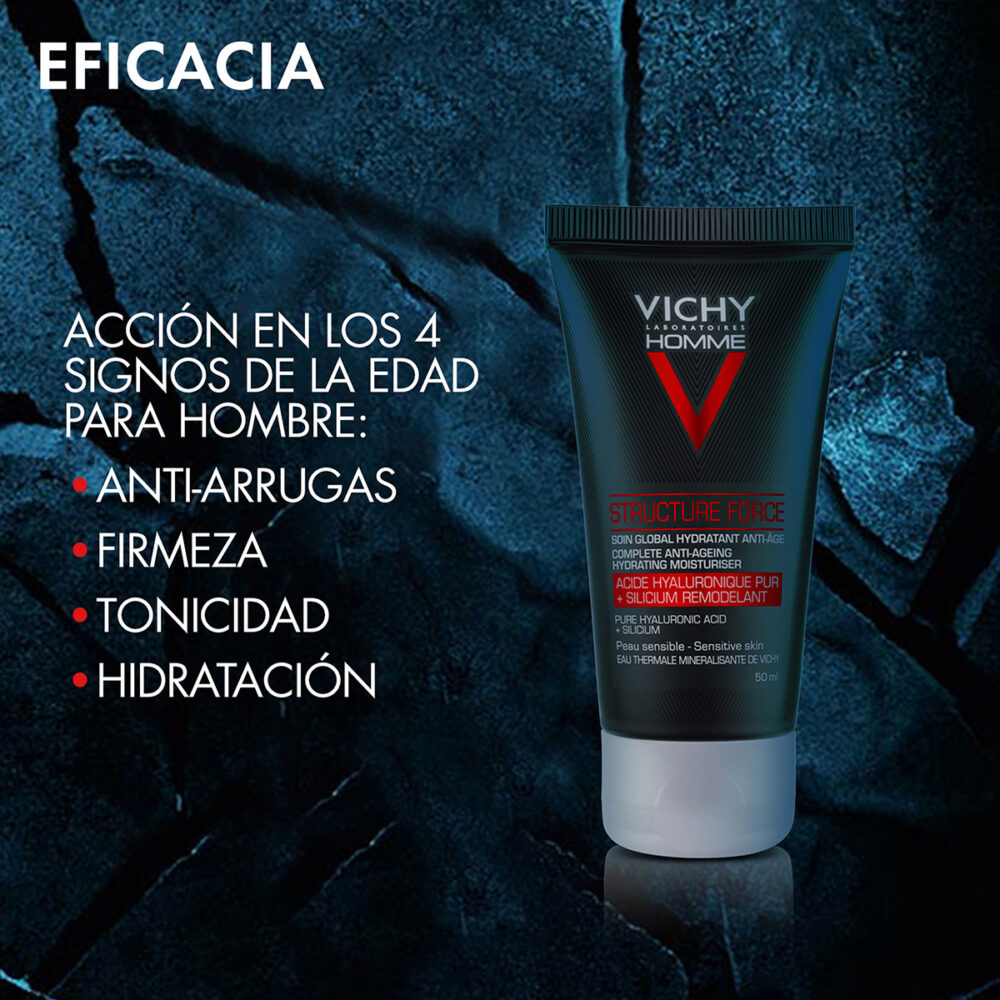 Structure Force Crema Con acido Hialurónico Para Hombre