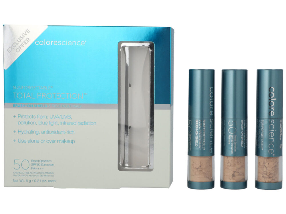 Sunforgettable Total Protection Brush On Shield 3 Piece Multipack